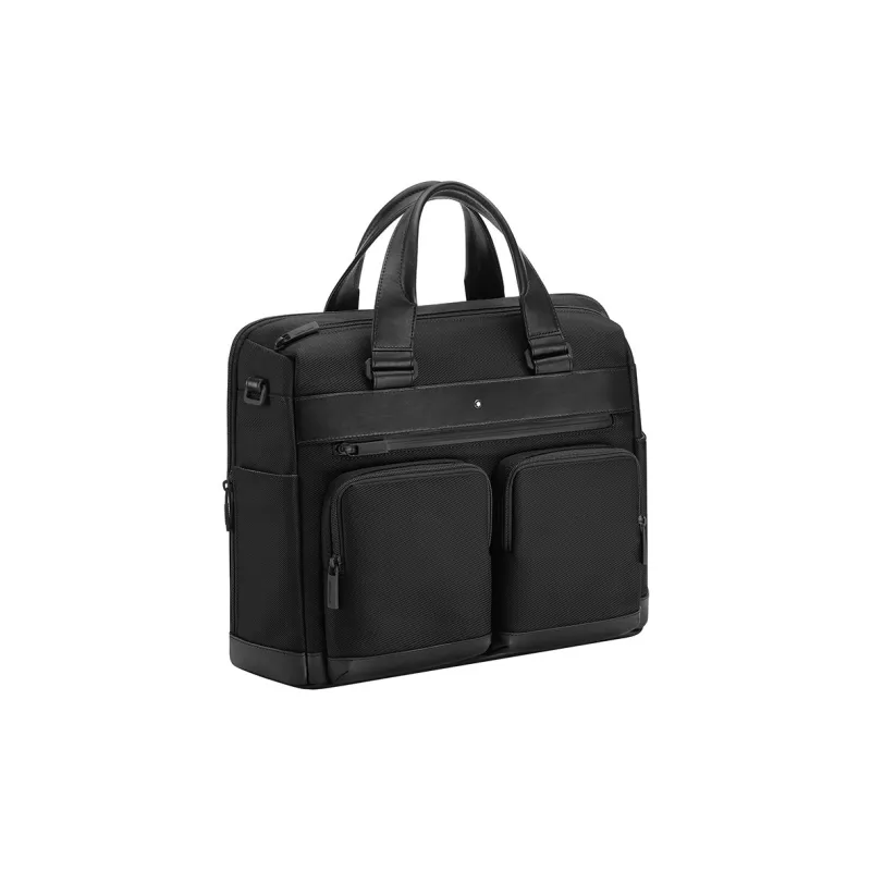 MONTBLANC Fabric Handbag Men's Black-1
