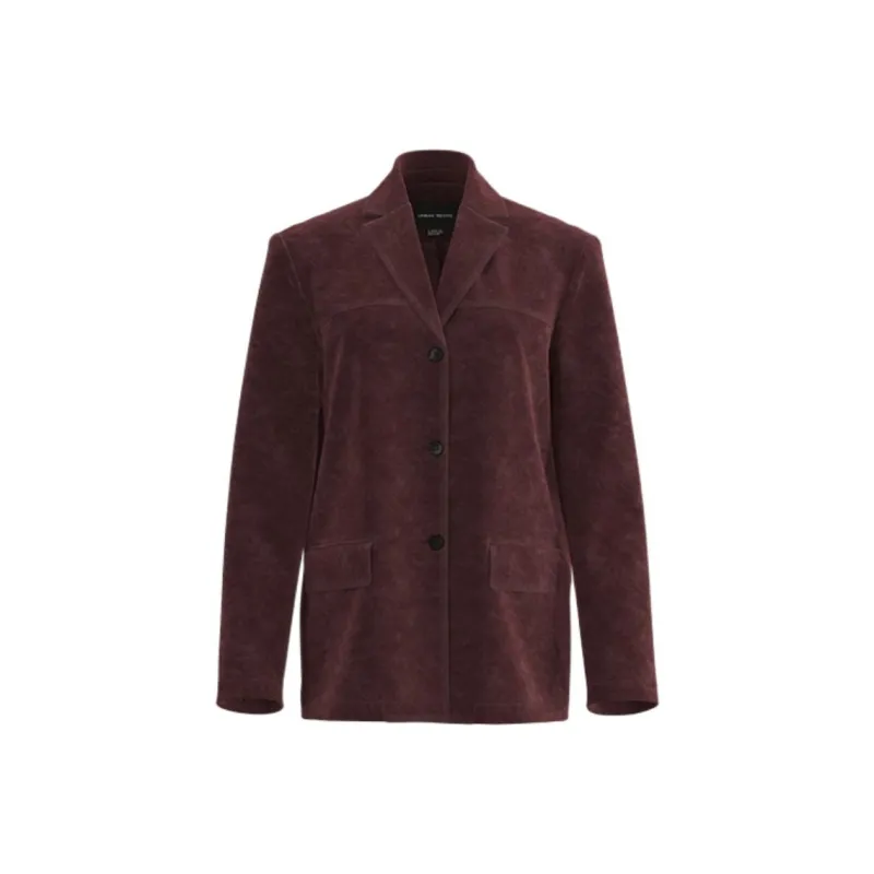 URBAN REVIVO Jackets Women's Burgundy-0