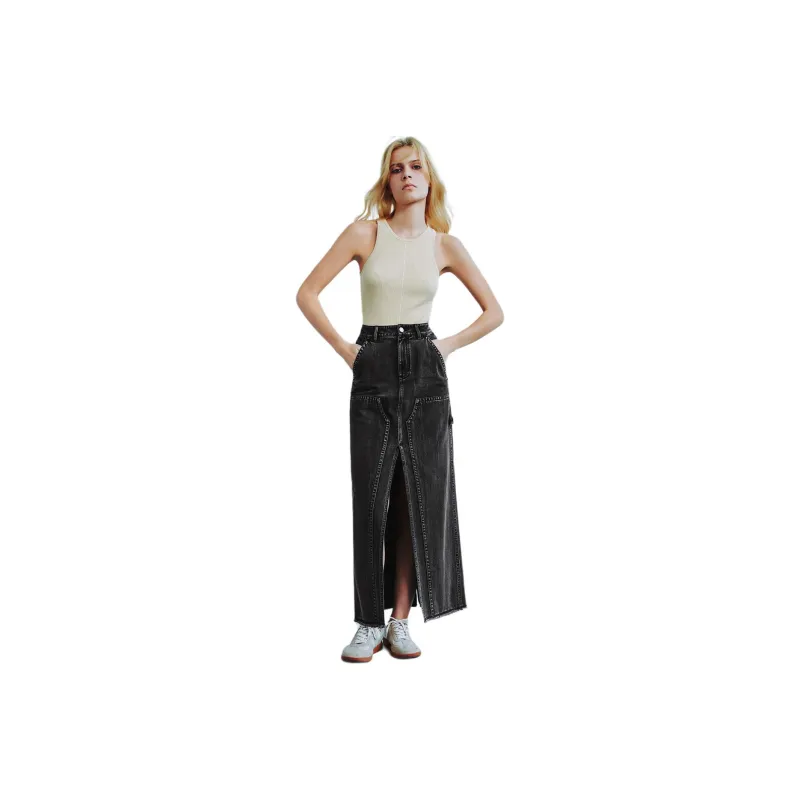 COVERINS Casual Long Skirt Women's-0