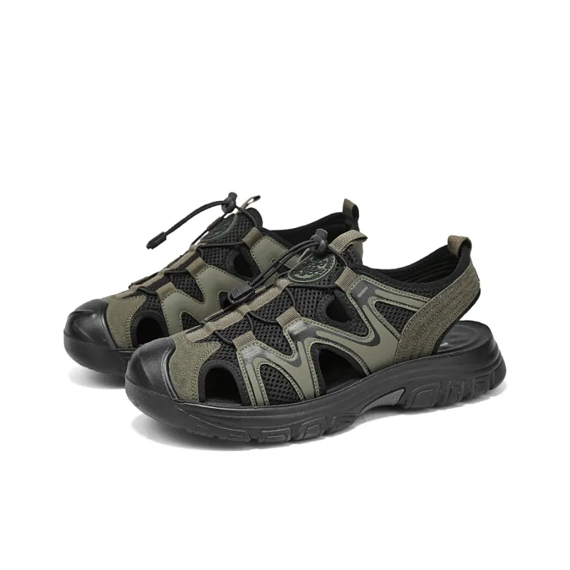 Warrior Running Shoes Men's Army Green/Black-0