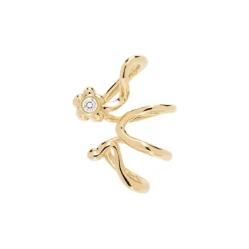Maria Black 925 Recycled Sterling Silver Earrings Women's Gold