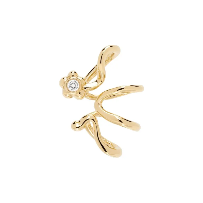 Maria Black 925 Recycled Sterling Silver Earrings Women's Gold-0