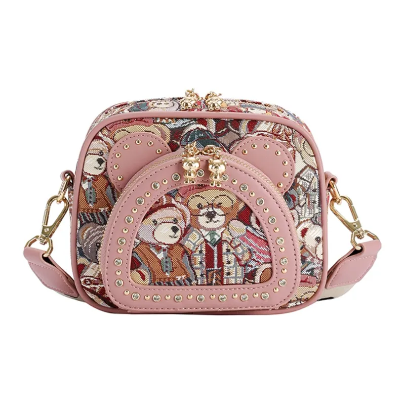 North Pack Fabric Camera Bag, Shoulder Bag, Crossbody Bag Women's Multicolor-0