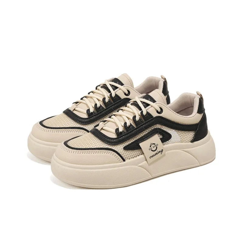 Gai Renpu Slip Resistant, Abrasion Resistant, Breathable Low Top Skateboard Shoes Women's-1