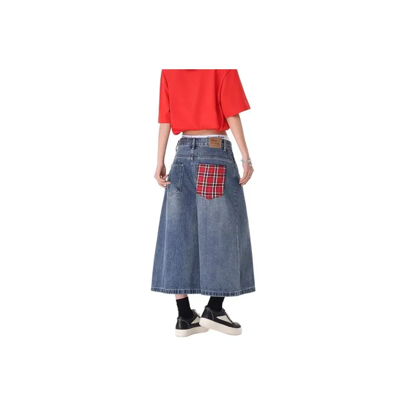 CORNILOT Denim Shorts Unisex Blue-1