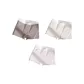 M1766-C Set-Plus Size Color Block-Coffee+Champagne+Cherry Blossom Pink (3 Pack)