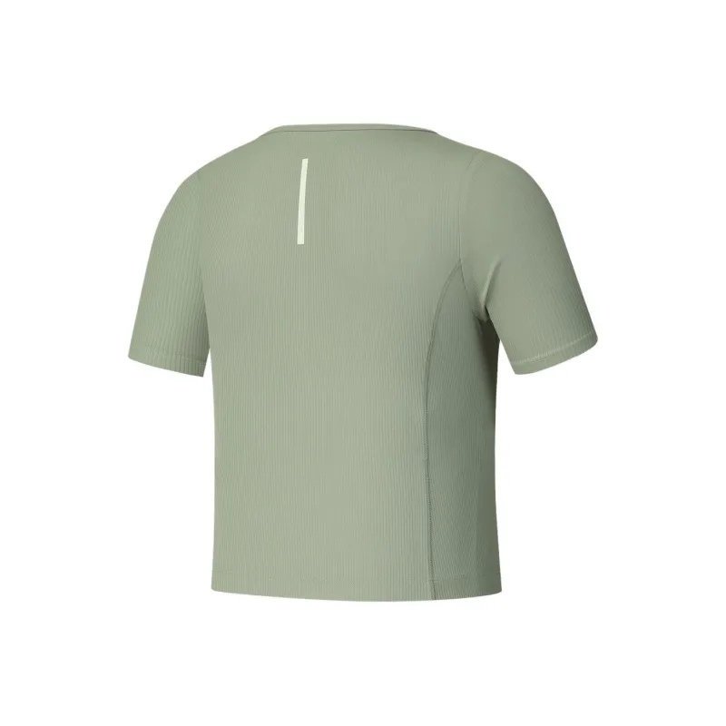 FILA FitnessAthletics SS25 T Shirt Women's Gray/Army Green KK-1