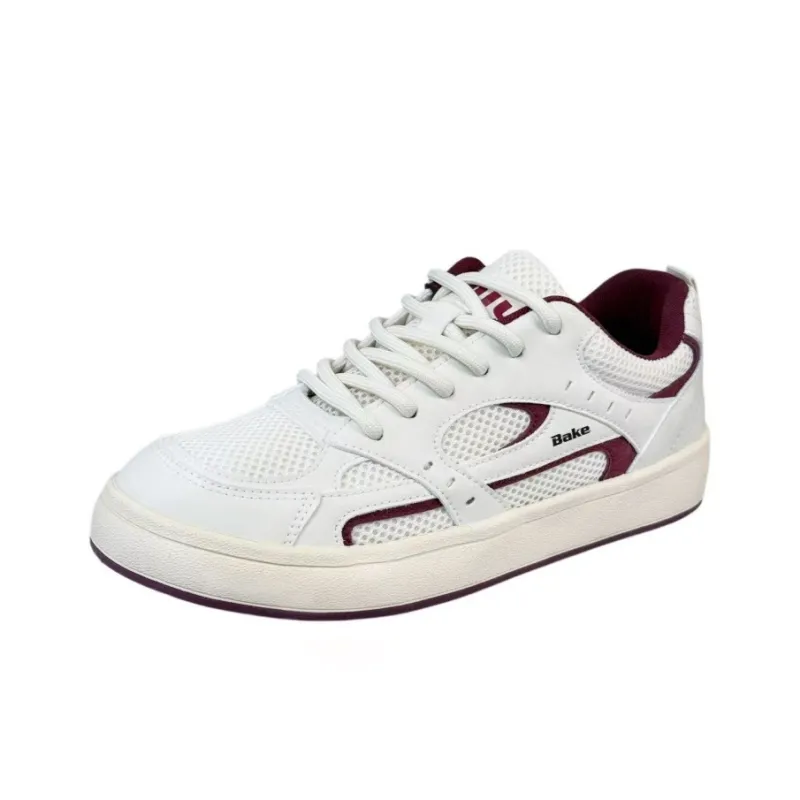 BAKE Thermal Slip Resistant And Abrasion Resistant Low Top Skateboard Shoes Men's-8