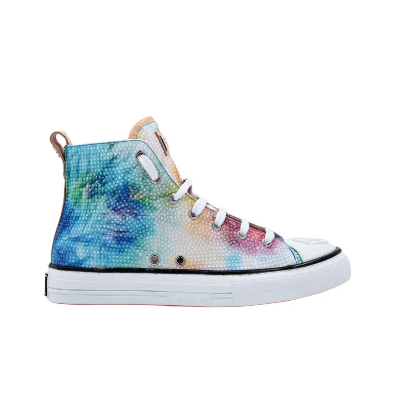 PHILIPP PLEIN High Top Skateboard Shoes Women's Multicolor-1