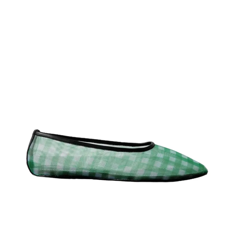 Staud Alba Casual Single Shoes Women's Green-1