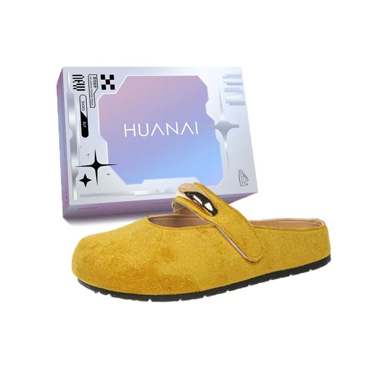 HUANAI Quiet Closed Toe Slippers Women's-1
