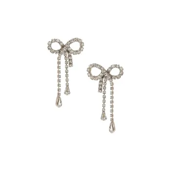 Jennifer Behr Rhinestone Earrings Women's Copper