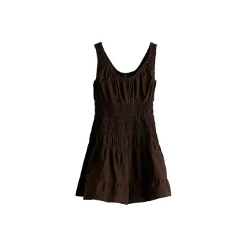 H&M Slip Dresses Women's Dark Brown