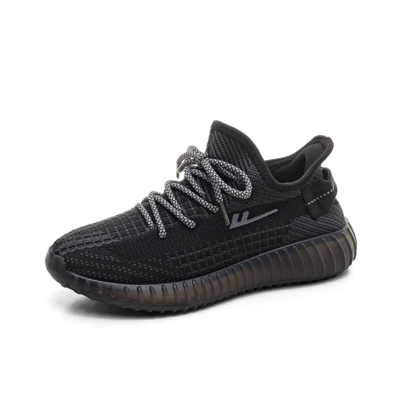 Warrior Slip Resistant And Abrasion Resistant Support Low Top Casual Shoes Unisex Black-1