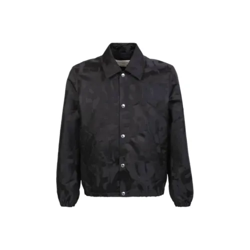 Alexander McQueen Logo Embroidered Drawstring Hoodie