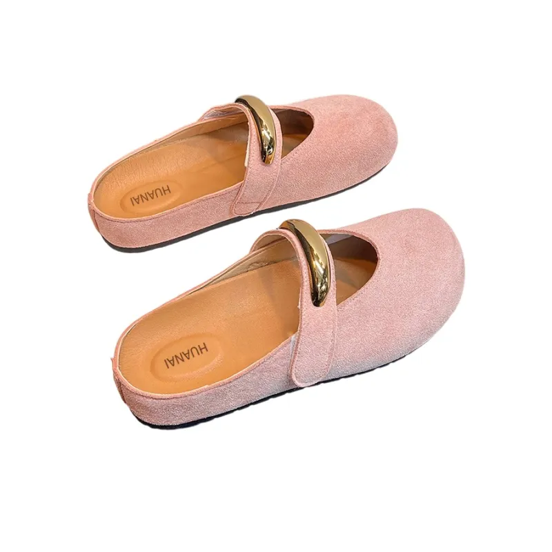 HUANAI Quiet Closed Toe Slippers Women's-12