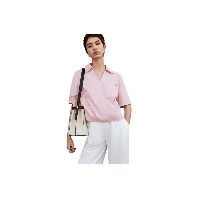 COVERINS Shirts Women's Light Pink-1
