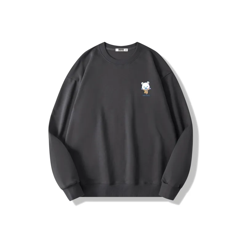 ONE PIECE Drop Shoulder Long Sleeved Sweatshirt Unisex-16