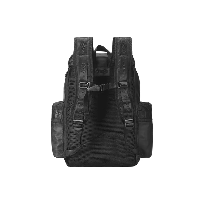 8atheist Polyester Backpack Unisex Black-2