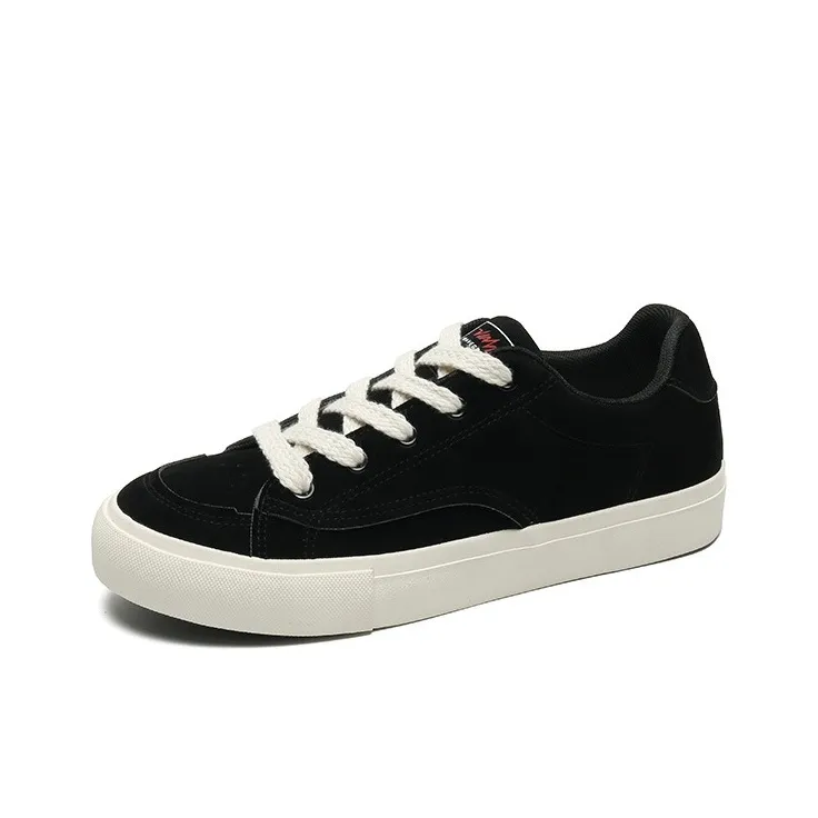 Meiretu Anti Slip Wear Resistant Low Top Skateboard Shoes Men's-0