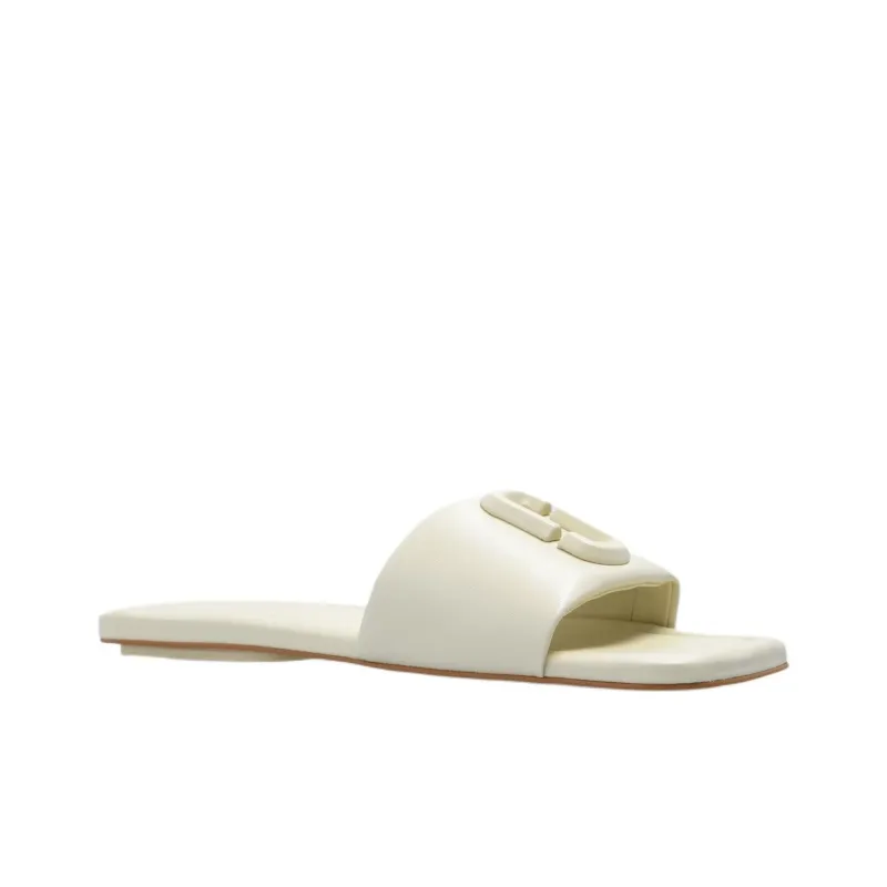 MARC JACOBS Quiet Slide Slippers Women's Ivory-2