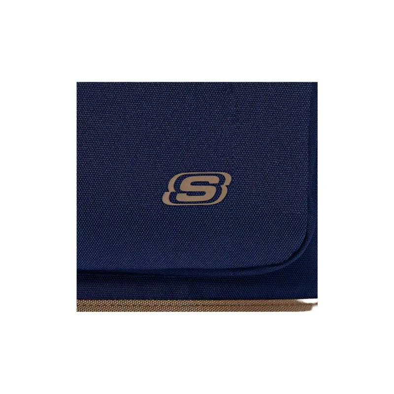Skechers Water Repellent Fabric Backpack Unisex Medieval Blue-4