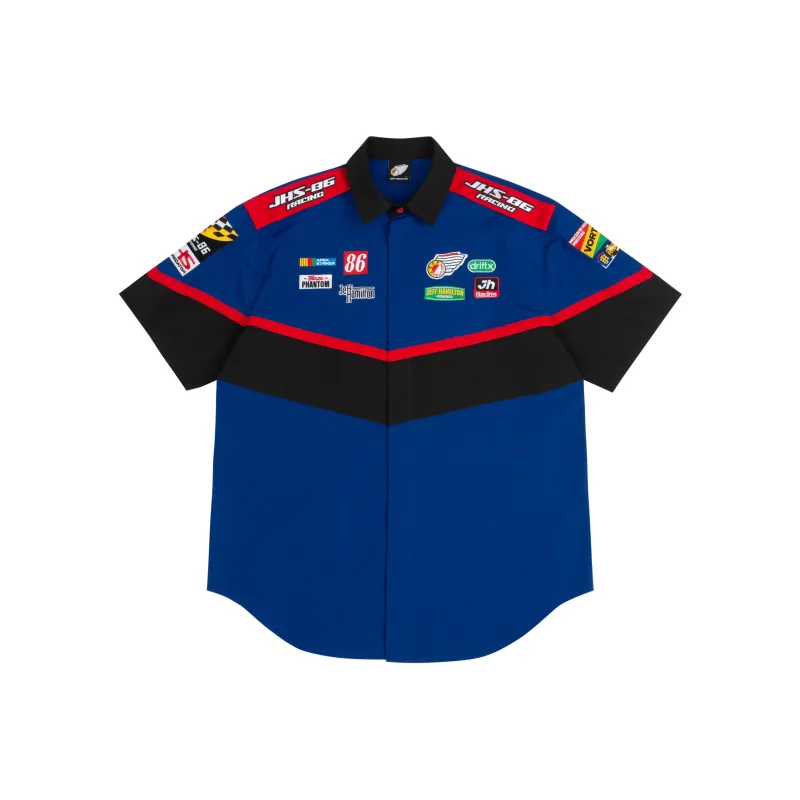 JEFF HAMILTON Shirts Unisex Blue-0