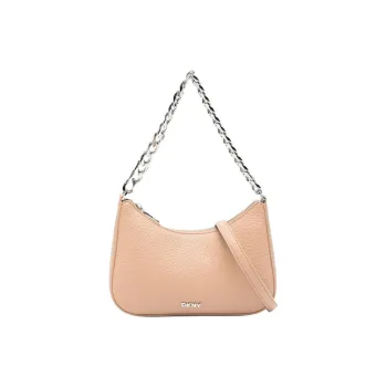 DKNY Polyurethane Shoulder Bag, Crossbody Bag, Handbag Women's Light Beige