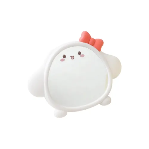 Gentle Welcome Cartoon Cute Makeup Mirror HD Wall Hanging Desktop Portable Small Mirror Travel Dormitory Mirror