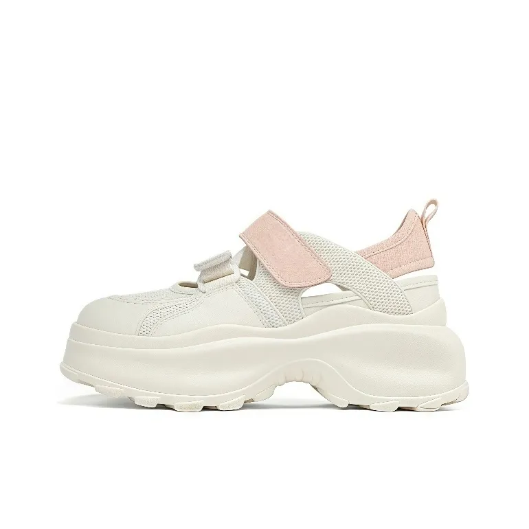 Luji Breathable Lightweight Height Increasing Low Top Chunky Sneakers Women's-0
