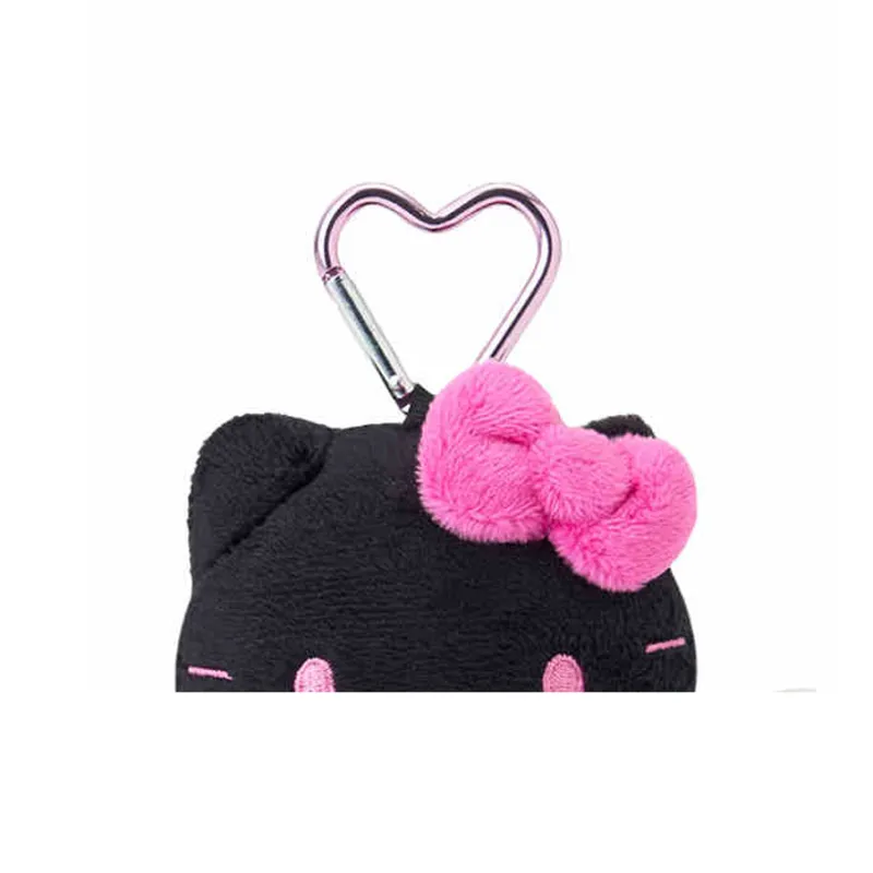 Sanrio Polyester Doll, Plush Pendant Unisex Black Pink-3