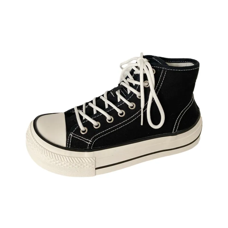 JimiXiong High Top Canvas Shoes Women's-4