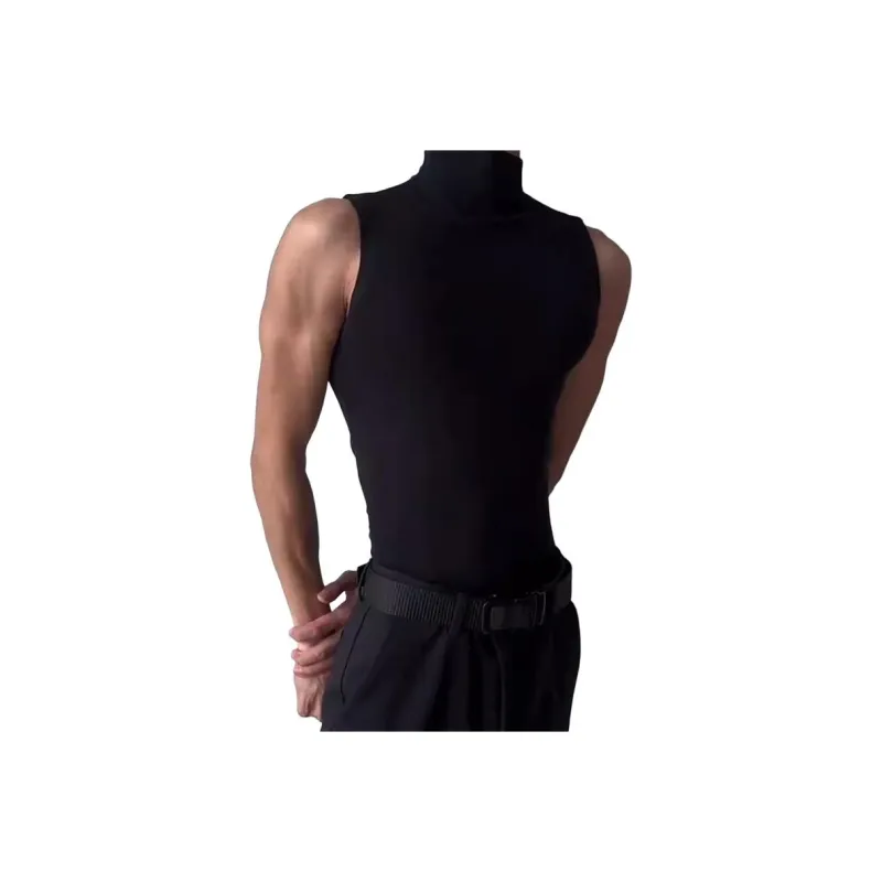 CORNILOT Tank Tops Unisex Black-0