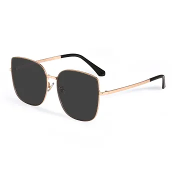 Upthree Metal Alloy Square Sunglasses Unisex