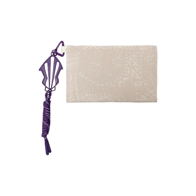 Anta Irving Series Polyester Jacquard Fabric Crossbody Bag Regular Unisex Corn White-4