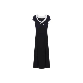 MISS VIGOR Short Sleeved Dress Women's