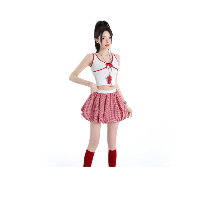 YINLEI Casual Short Skirts Women's-0