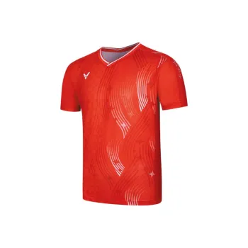 VICTOR T Shirt Unisex Flame Red