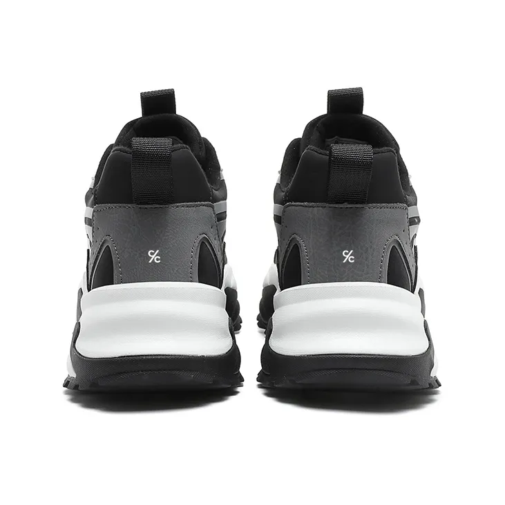 Colorful Creations Slip Resistant, Abrasion Resistant, Breathable, Height Increasing Low Top Chunky Sneakers Unisex-3