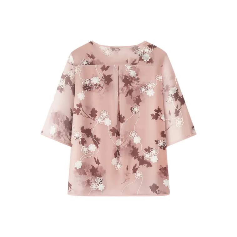 PIERRE CARDIN Chiffon Shirt Women's-4