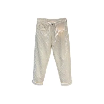 Zomuros Jeans Unisex White
