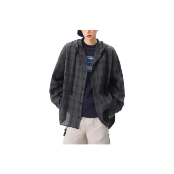 DUATOGE Shirts Men Dark Gray 