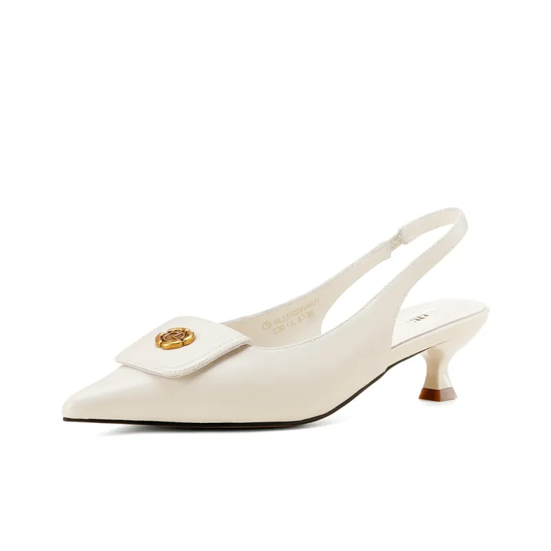 GOLDLION Slim Heel High Heels 5cm Women's-7