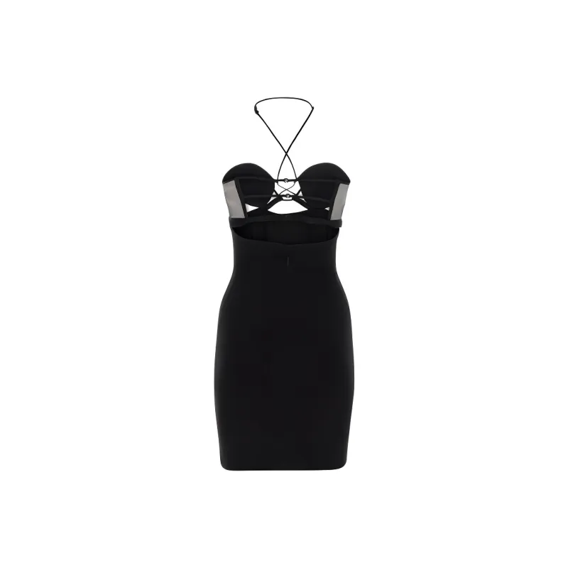 Nensi Dojaka Strappy Cut out Minidress-1