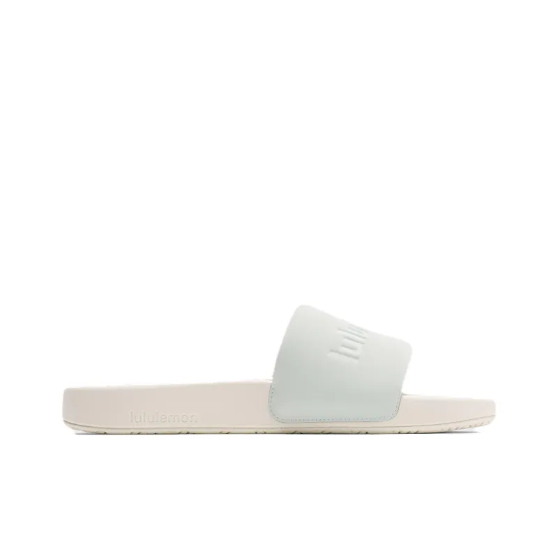 Lululemon Restfeel Slide Slip Resistant Abrasion Resistant Slide Slippers Women's Clear Green-1