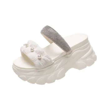 Alxnan Slip Resistant Abrasion Resistant Slide Slippers Women's Box