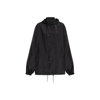 Balenciaga Jackets & Coats Loose Fit Women's Black