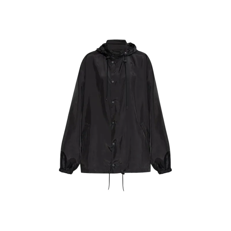 Balenciaga Jackets & Coats Loose Fit Women's Black-0