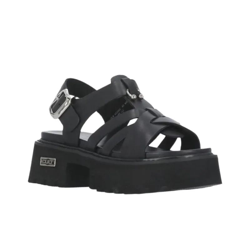 CULT GAIA 4535 Roman Sandals Women's Black-2