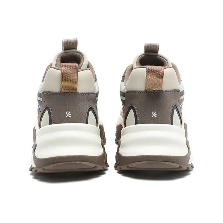 Colorful Creations Slip Resistant, Abrasion Resistant, Breathable, Height Increasing Low Top Chunky Sneakers Unisex-8